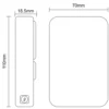 Powerbank 10000mAh | 15W | MagSafe kompatibel | USB-C & USB-A | Sort
