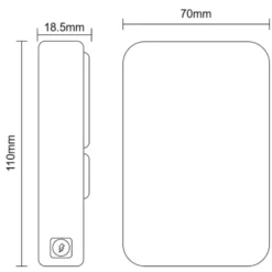 Powerbank 10000mAh | 15W | MagSafe kompatibel | USB-C & USB-A | Sort