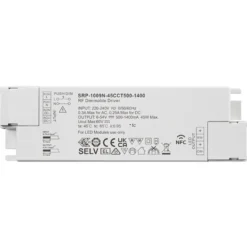 RF LED Panel Driver | CCT | 45W | 500-1400mA | 2CH | NFC Dæmpbar Driver