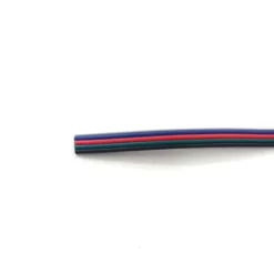 RGBW Kabel | 5m | Ledning til LED SMD Strips | 12-24V (4974)