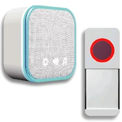 Ringklokke | Sender med batteri | IP44 | 36 Melodier