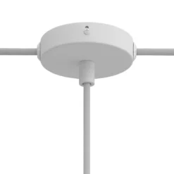 Roset Loft | Baldakin Til Lampe | Creative Cables | Hvid | Ø80mm | Med Sidehuller