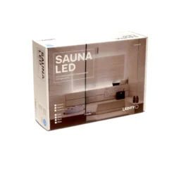 Saunalys | Sølv | 6 stk | 3000K | SaunaLED