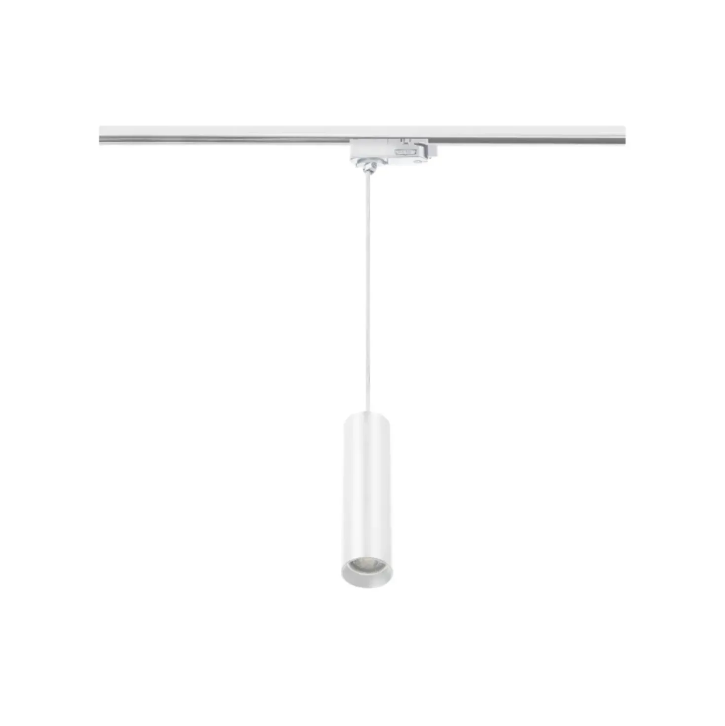 Skinne Pendantlampe | GU10 | Max 12W | 3-Faset | S-LINE P | Hvid