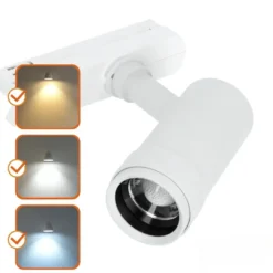 Skinnespot | CCT | 1800lm | 20W | 3-Faset | VISION | Hvid