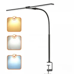Skrivebordslampe LED | 800lm | 14W | Sort