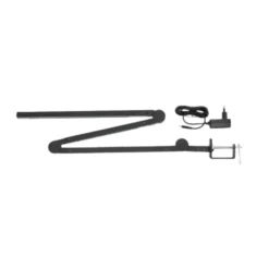Skrivebordslampe LED | 800lm | 20W | TENUIX FOLD | Sort