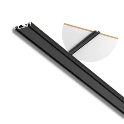 SlimTrack Strømskinne | 1m | 24 Volt | Sort