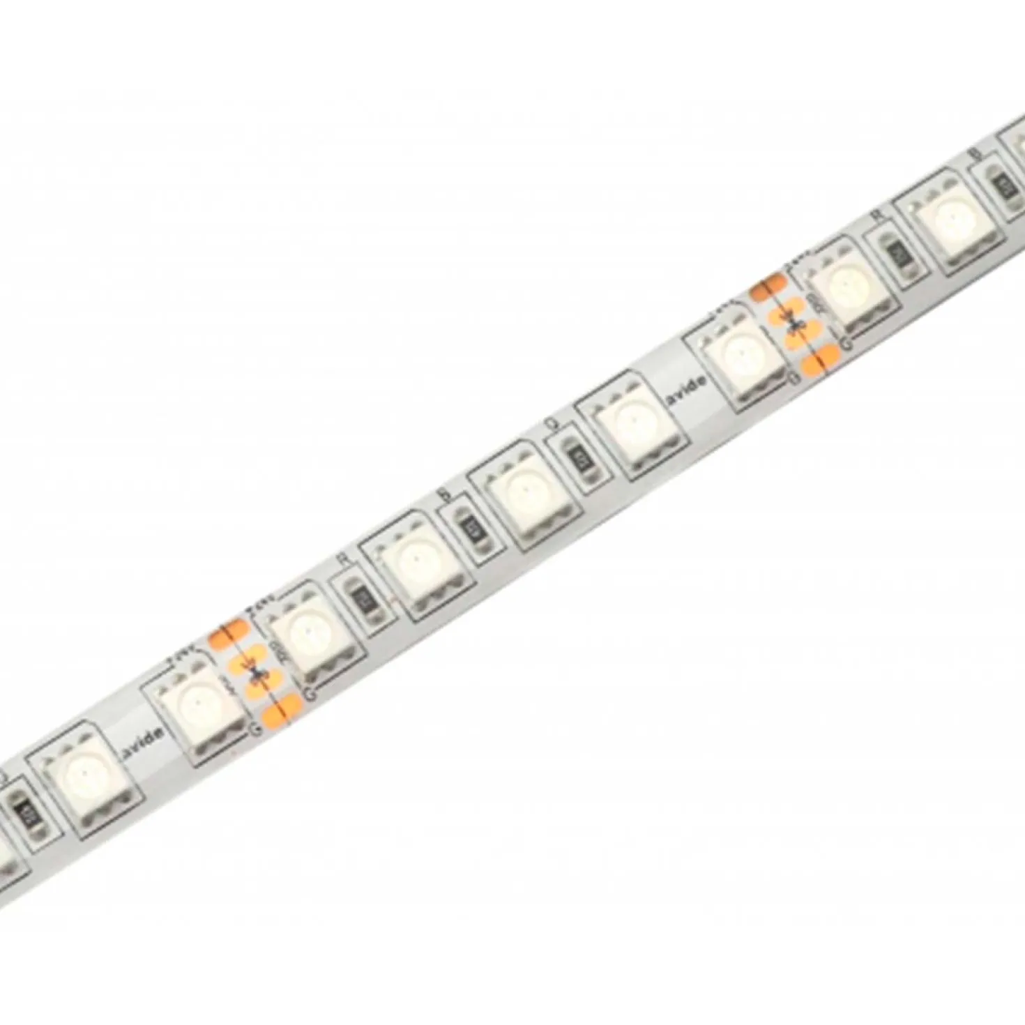 SMD LED Strip 24V | 5m | 10mm | RGB | 265lm/m | 21.6W/m | IP65