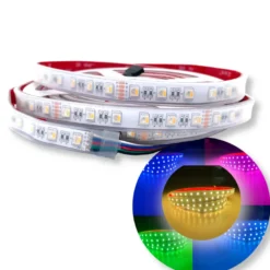 SMD LED Strip 24V | 5m | 12/15mm | RGBW | 1080lm/m | 14.4W/m | IP65