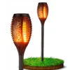 Solcellelampe Flamme fakkel på Spyd | Batteri | 51cm | LED