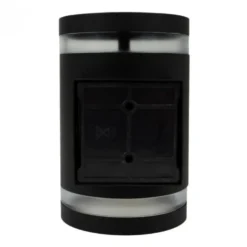Solcellelampe | Væglampe | IP44 | 4000K | Sort