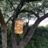 Solcelle Lanterne | Glas | LED | Lys Dekoration (0745)