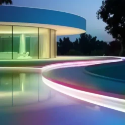 Solcelle LED strip | 5m | 2700K | 500lm | 50W | Separat solpanel | 2m kabel | Sort