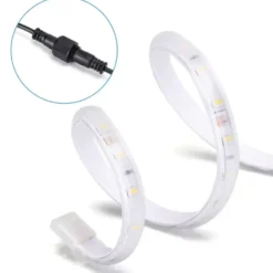 Solcelle LED strip | 5m | 6500K | 500lm | 50W | Separat solpanel | 2m kabel | Sort