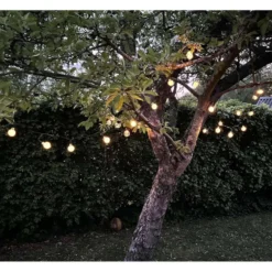 Solcelle Lyskæde | Inkl. 20 pærer | LED | 485cm | 3000K (0138)