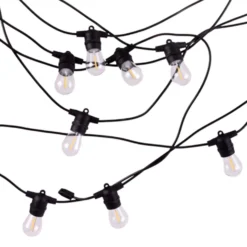 Solcelle Lyskæde | 10m | 2700K | Inkl. LED