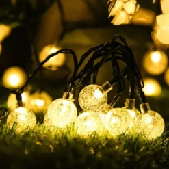Solcelle Lyskæde | Udendørs Lyskæde | 3000K | 785cm | 40 LED pærer (2291)