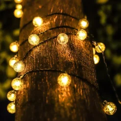 Solcelle Lyskæde | Udendørs Lyskæde | 3000K | 785cm | 40 LED pærer (2291)