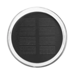 Solcelle på spyd | 4 stk. | Sort | Flammeeffekt | IP65