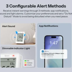 Sonoff AirGuard CO2 måler | Matter over WiFi | SAWF-08P