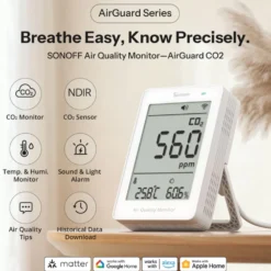 Sonoff AirGuard CO2 måler | Matter over WiFi | SAWF-08P