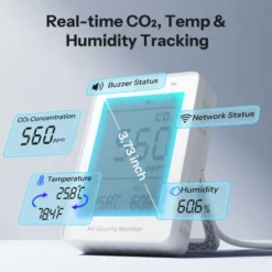 Sonoff AirGuard CO2 måler | Matter over WiFi | SAWF-08P