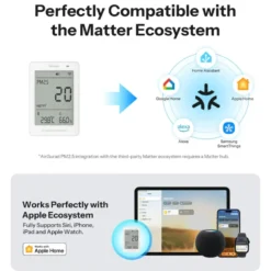 Sonoff AirGuard PM2.5/PM10 Luftkvalitetsmåler | Matter over WiFi | SAWF-07P