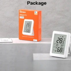 SONOFF AirGuard TH 3,6'' | Zigbee | Temperatur- og fugt måler | SNZB-02DR2
