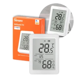 SONOFF AirGuard TH 3,6'' | Zigbee | Temperatur- og fugt måler | SNZB-02DR2