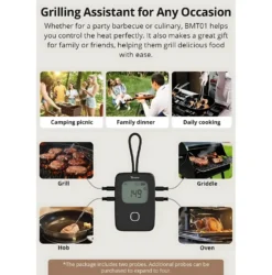 Sonoff BMT01 | BBQ Meat Thermometer | Digitalt Stegetermometer