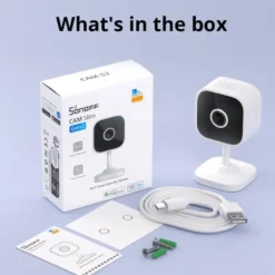 Sonoff Cam Slim Gen2 | Overvågningskamera | Nightvision | 1080P | WiFi