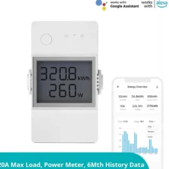 Sonoff POW Elite | WiFi Switch | WiFi Energimåler | 20A | POWR320D