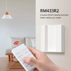 Sonoff RF Fjernbetjening | 433 MHz | Inkl. Batteri | Universal | Smart Home | RM433R2