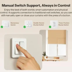 SONOFF Smart Rullegardin Relæ | 4-Pak | Zigbee | MINI-ZBRBS