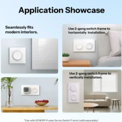 SONOFF Smart Rullegardin Vægkontakt | Matter over WiFi | MINI-RBS-E
