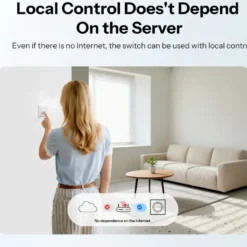 SONOFF Smart Rullegardin Vægkontakt | Matter over WiFi | MINI-RBS-E