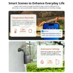 SONOFF Smart Temperatur- & Fugt Sensor | Zigbee | IP65 | SNZB-02WD