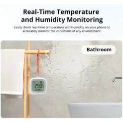 SONOFF Smart Temperatur- & Fugt Sensor | Zigbee | IP65 | SNZB-02WD