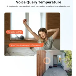 SONOFF Smart Temperatur- & Fugt Sensor | Zigbee | IP65 | SNZB-02WD