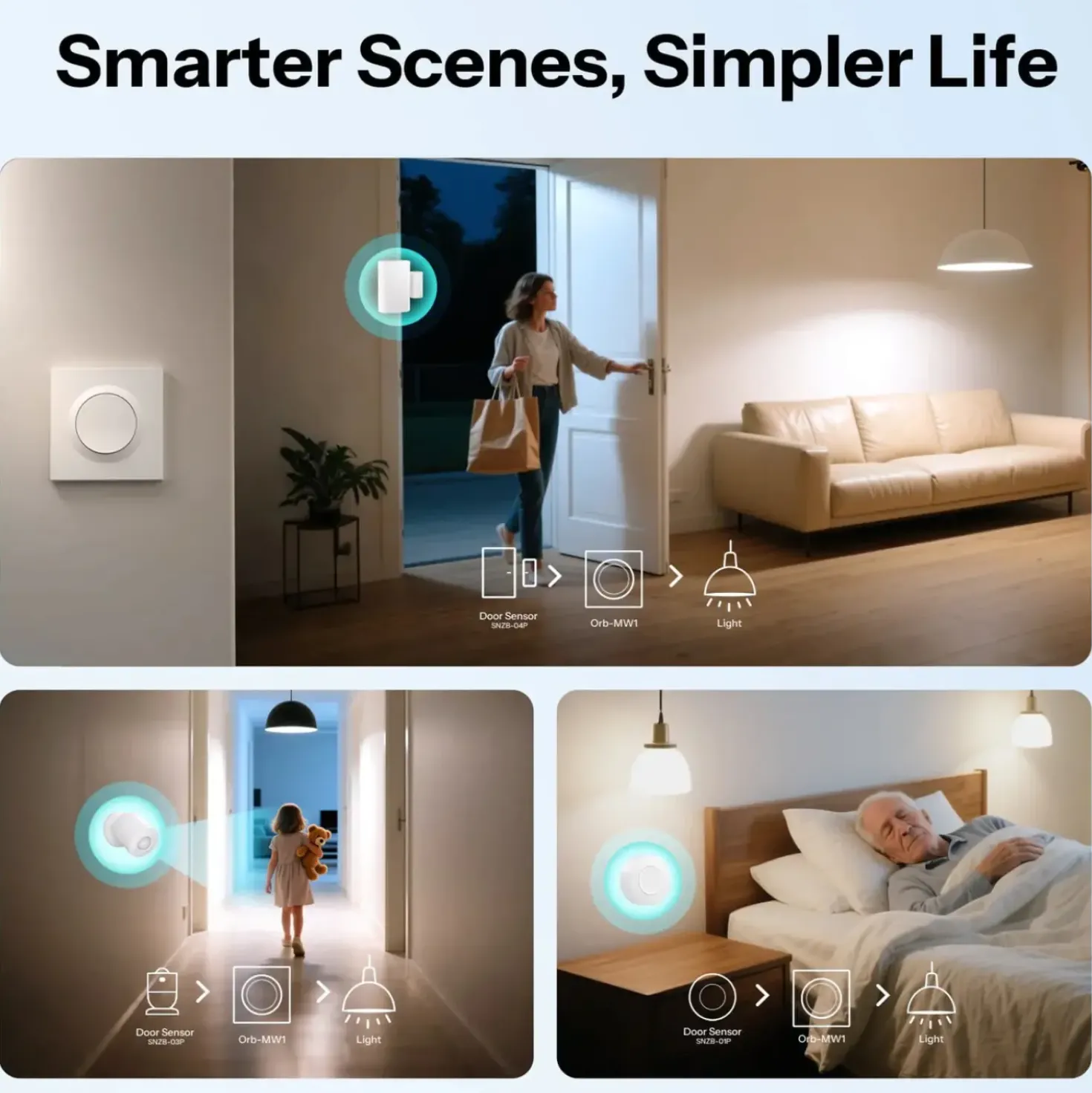 SONOFF Smart Vægkontakt | Matter over WiFi | MINIR4M-E