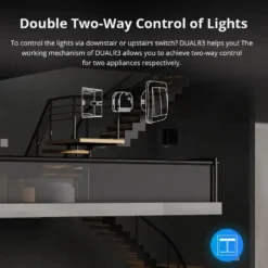 Sonoff Switch | Smart WiFi Switch | 2 Udgange | DUALR3 Lite