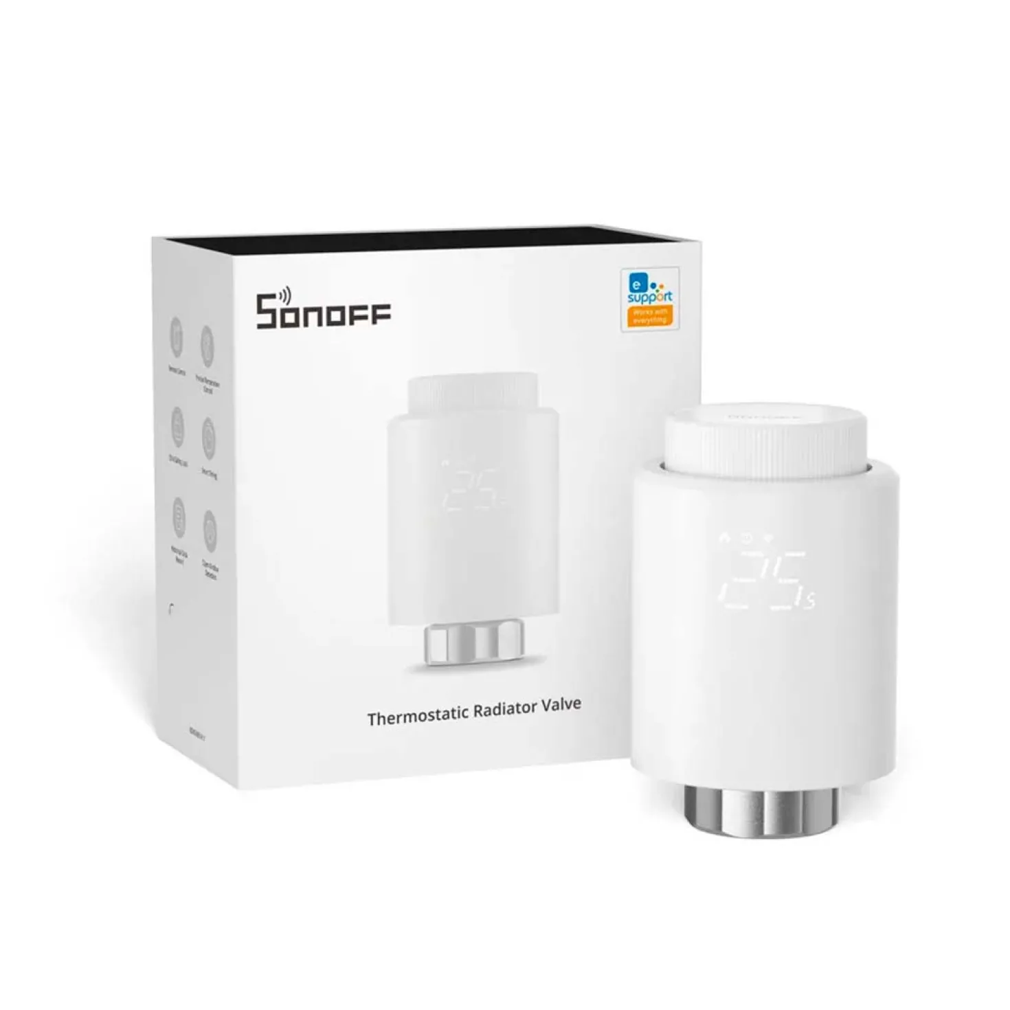 Sonoff Termostat | Radiatortermostat | Zigbee 3.0 | 4-Pak | TRVZB