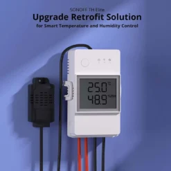Sonoff TH16 Elite | Smart temperatur- og fugtigheds | THR316D