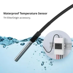 Sonoff TH16 Elite + Sonoff Temperaturføler (THR316D + WTS01)