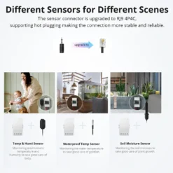 Sonoff THR320 | TH Origin | Smart temperatur- og fugtigheds WiFi Switch | Max. 20A