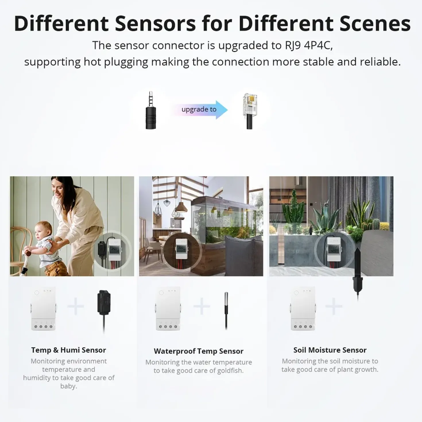 Sonoff THR316 | TH Origin | Smart temperatur- og fugtigheds WiFi Switch | Max. 16A