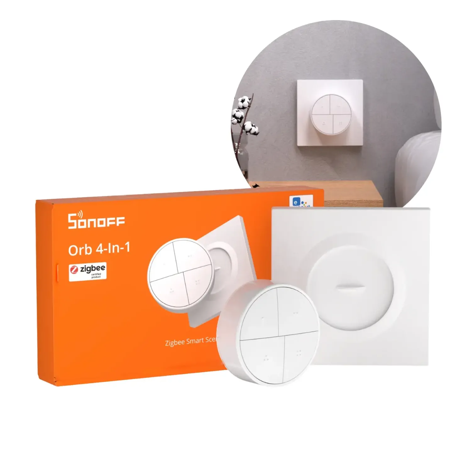 Sonoff Trådløs Zigbee Afbryder | SNZB-01M