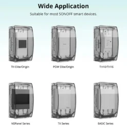 Sonoff Waterproof Box | R2 | Kompatibel med en række Sonoff produkter