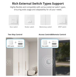 Sonoff ZBMINI Extreme Zigbee Smart Switch | 4-Pak | ZBMINIR2